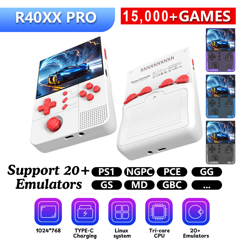 Retro Gaming In 2026 - 2026 NEW R40XX Pro Retro Handheld