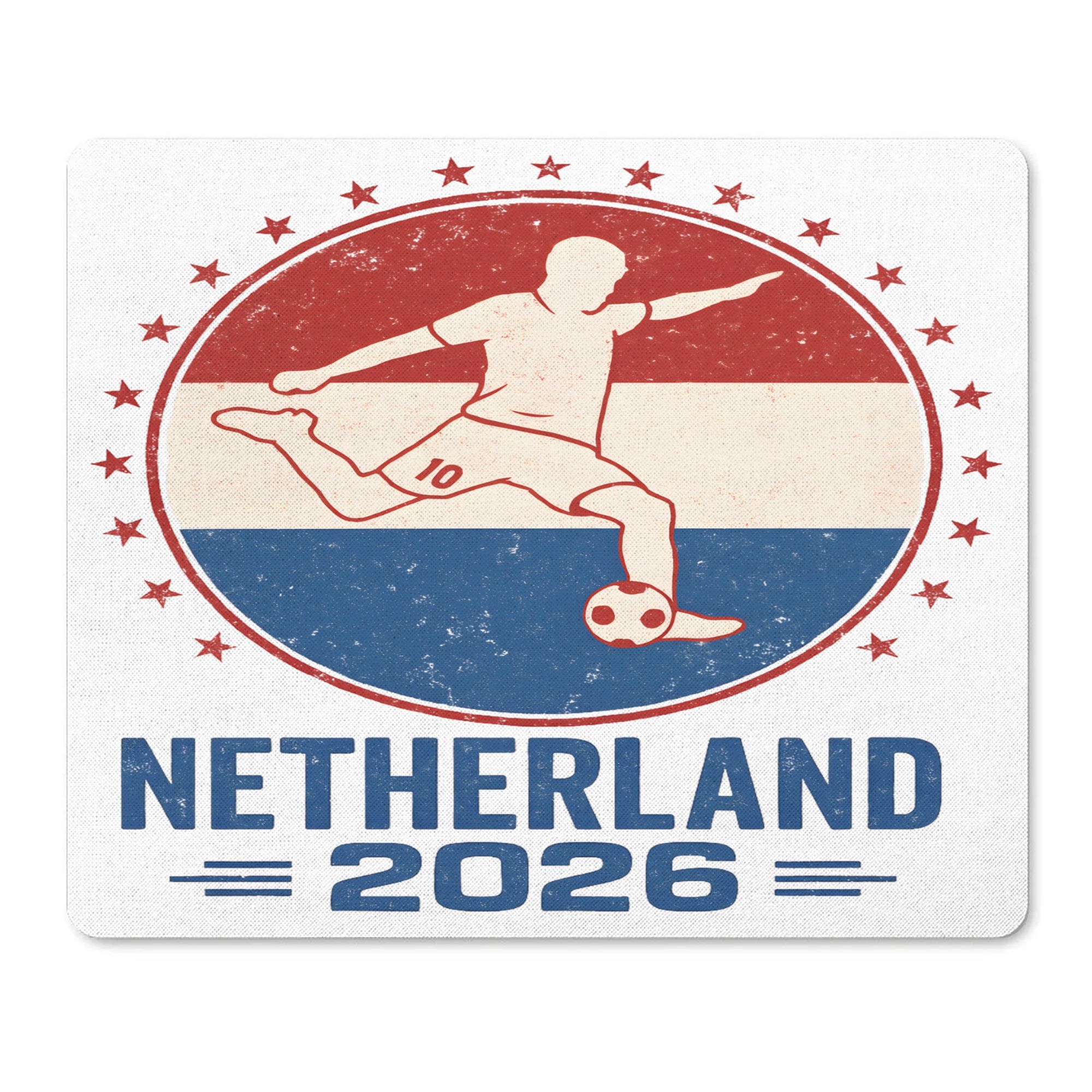 Retro Gaming In 2026 - Netherlands 2026 Soccer Team Retro Badge