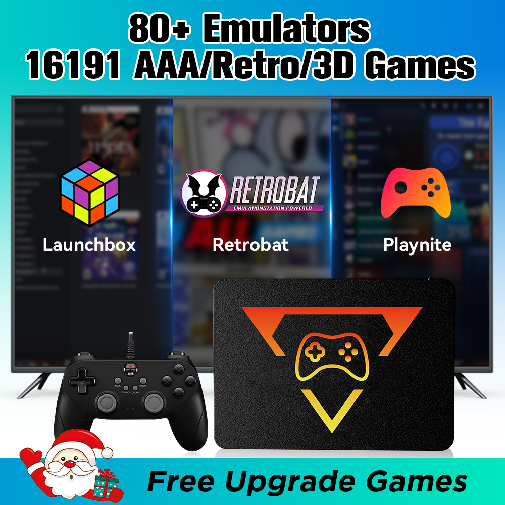 Retro Gaming Xbox - Portable Retro Gaming SSD 80+Emulators for