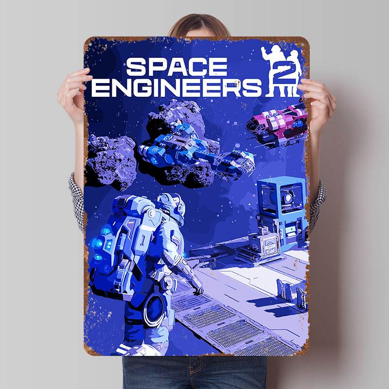 Space Engineers 2 Game Cover A - Retro Gaming Space ulasan dan harga