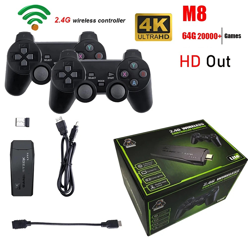 Video Game Console 2.4G Double - Retro Gaming Gif ulasan dan harga