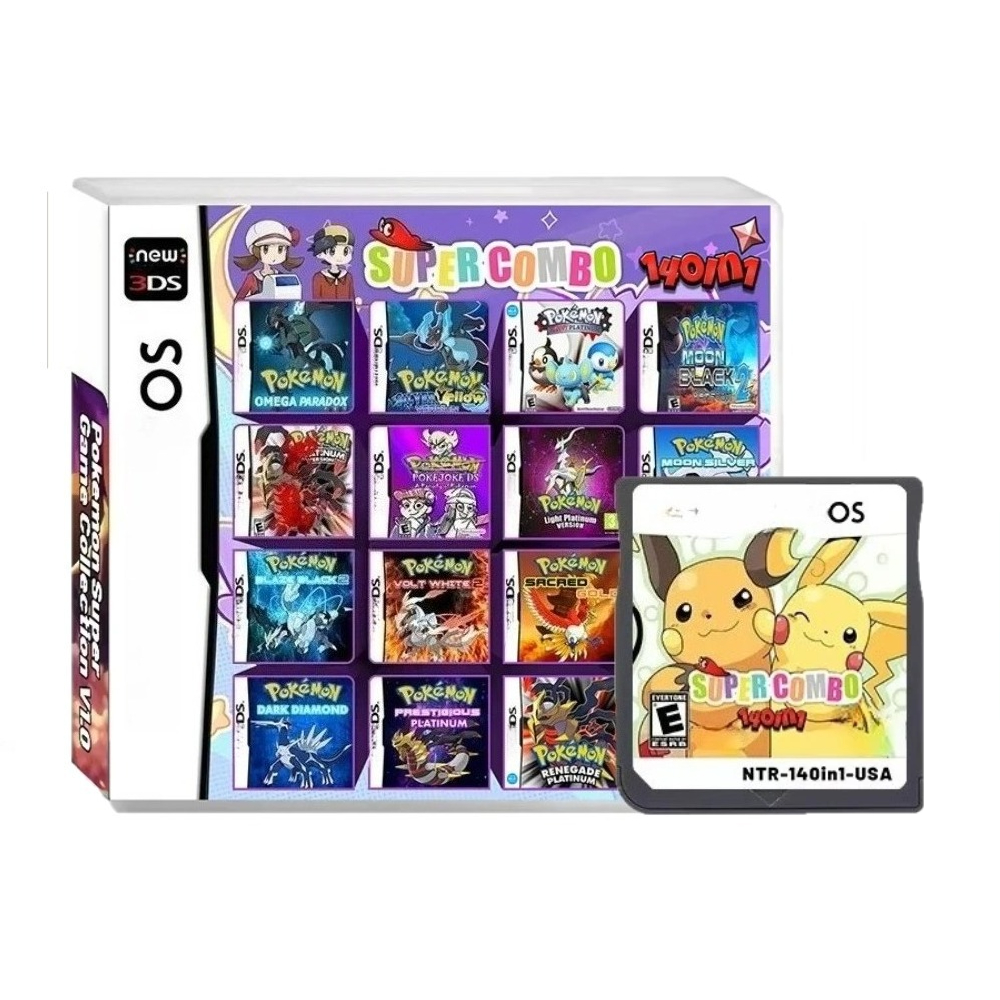 NDS Video Game Cartridge Pokém - Retro Gaming Video ulasan dan harga