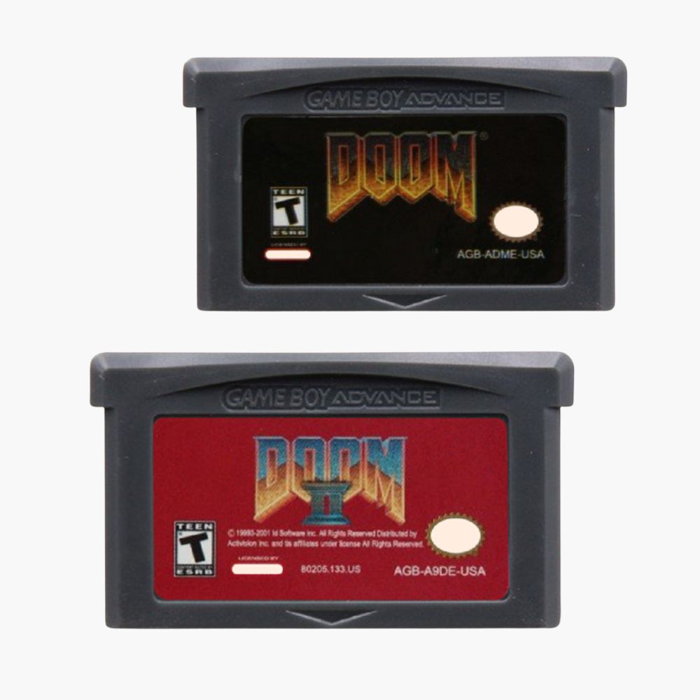 DOOM Series 32 Bit GBA Game Ca - Retro Gaming Video ulasan dan harga