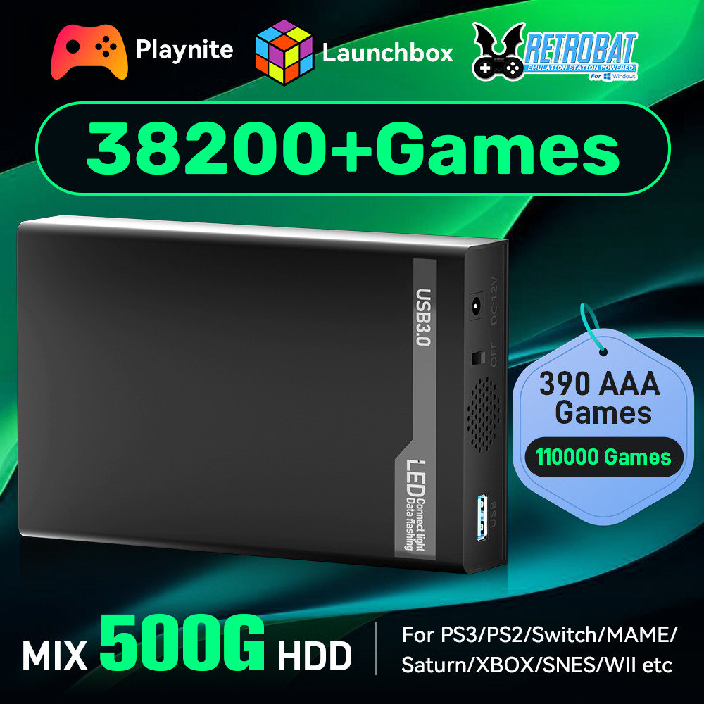 JMachen 500GB Portable Gaming  - Retro Gaming Xbox ulasan dan harga