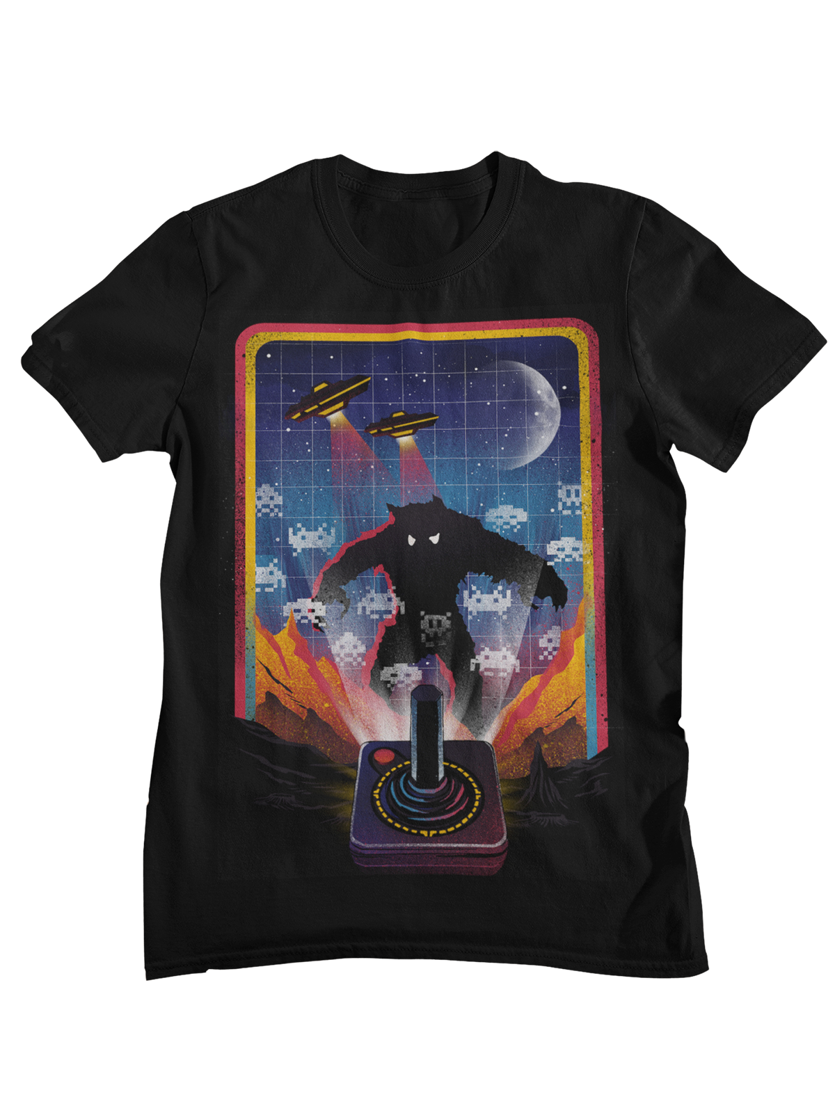 Retro Space Invaders Monster J - Retro Gaming Space ulasan dan harga