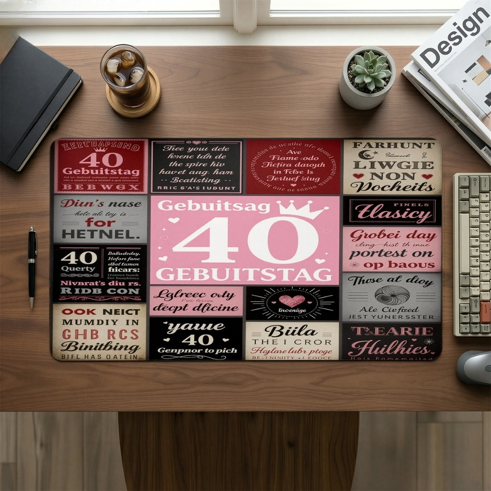 With retro birthday logo, pink - Background Retro Gaming ulasan dan harga