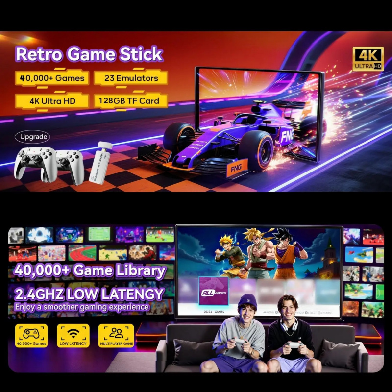 M15 Plus Retro Gaming Console  - Retro Gaming Hdmi Stick ulasan dan harga