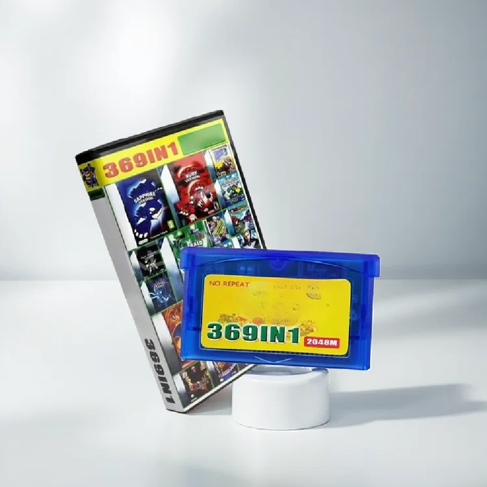 369 in 1 GBA Game Cartridge 32 - Retro Gaming Gif ulasan dan harga