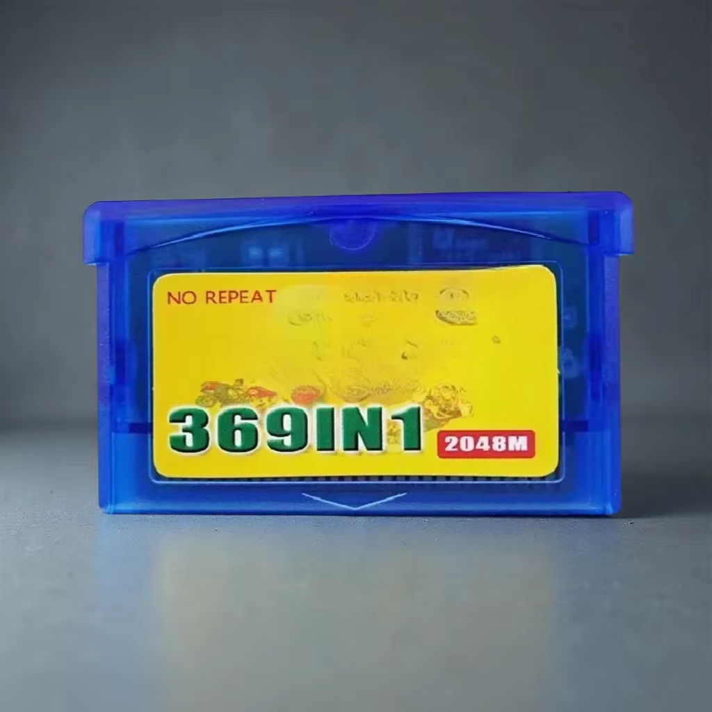 369 in 1 GBA Game Cartridge 32 - Retro Gaming Gif ulasan dan harga