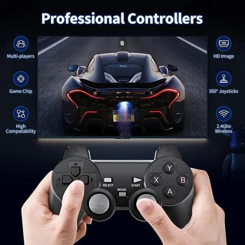 Wireless Retro Game Console M8 - Retro Gaming Hdmi Stick ulasan dan harga