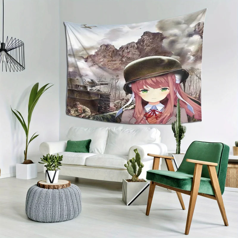 VIKAMA Retro War Manga Wall Ta - Background Retro Gaming ulasan dan harga