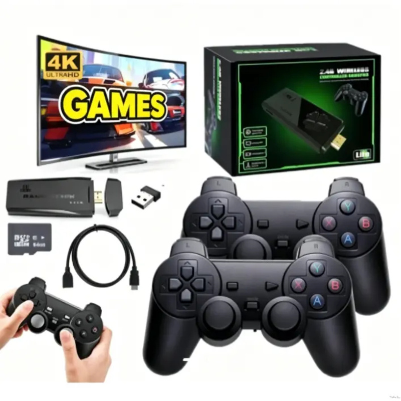 Wireless Retro Game Console M8 - Retro Gaming Hdmi Stick ulasan dan harga