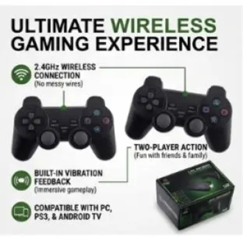 Wireless Retro Game Console M8 - Retro Gaming Hdmi Stick ulasan dan harga