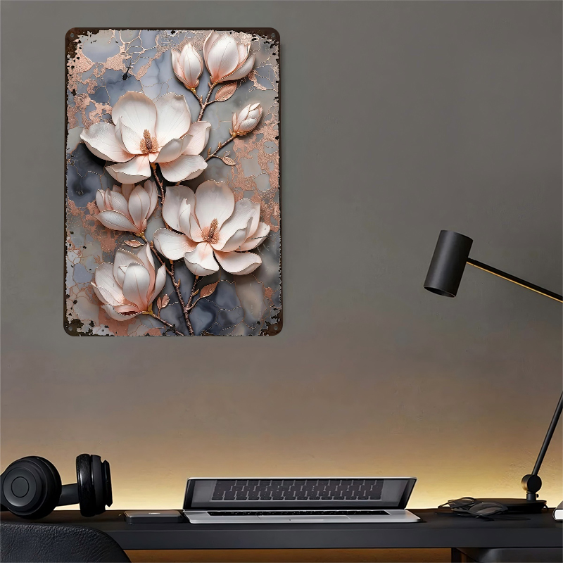 Magnolia Flowers With Marble B - Background Retro Gaming ulasan dan harga