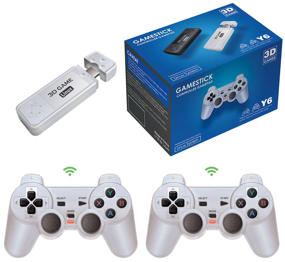 Y6 Retro Game Console 4K 60fps - Retro Gaming Hdmi Stick ulasan dan harga
