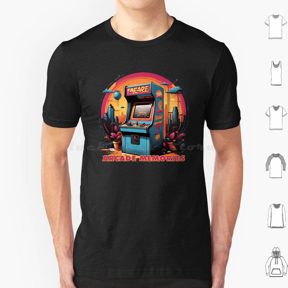 Arcade Memories-Arcade T Shirt - Retro Gaming Video ulasan dan harga