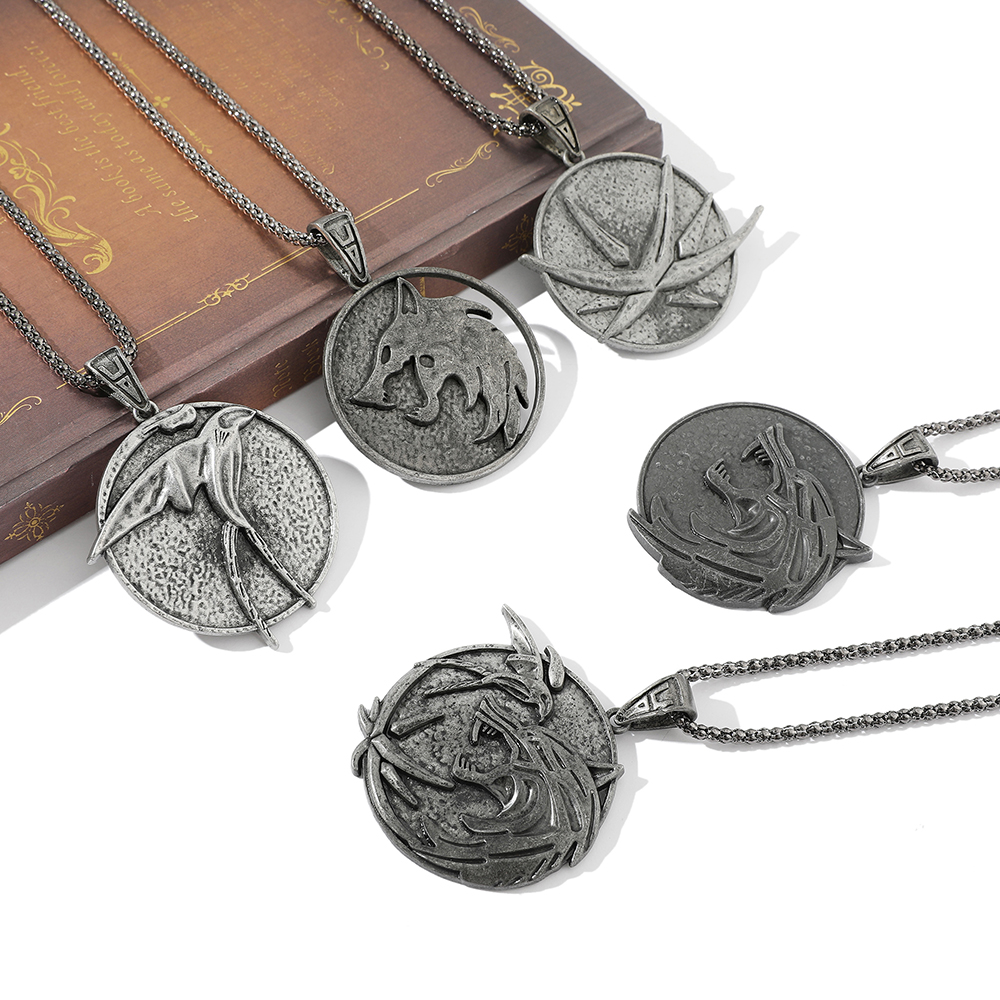 Retro Punk Wizard Necklace Mon - Retro Gaming Us ulasan dan harga