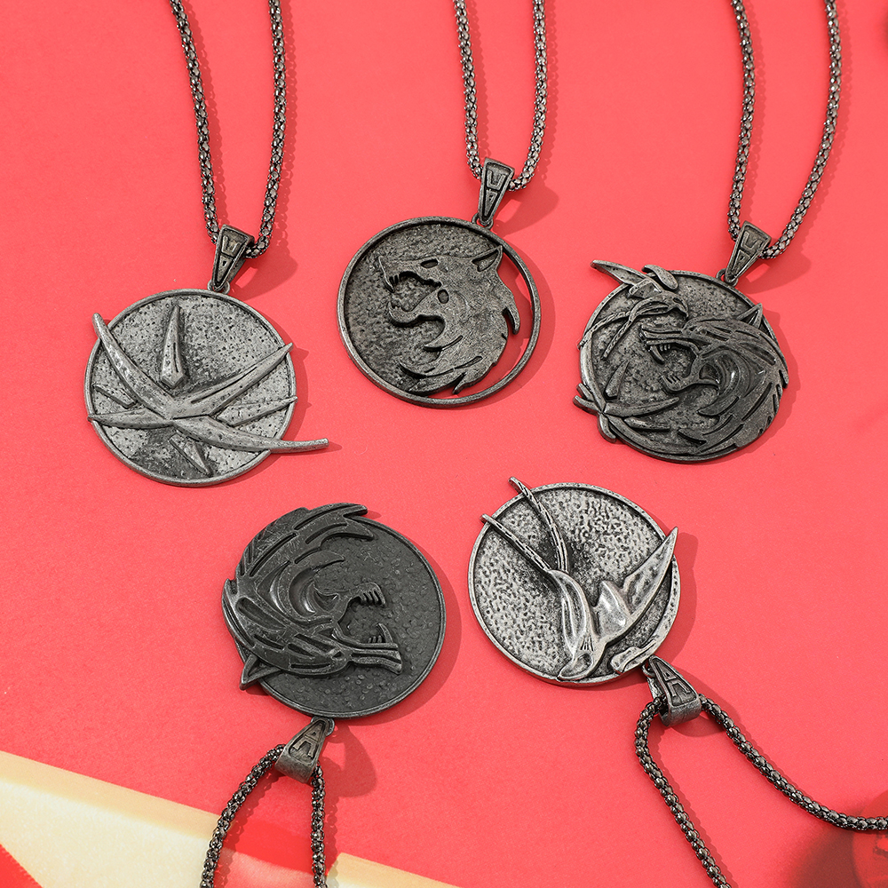 Retro Punk Wizard Necklace Mon - Retro Gaming Us ulasan dan harga