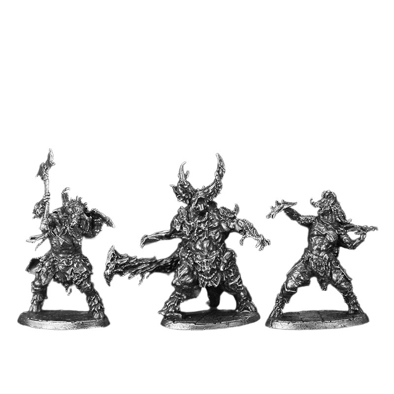 Bull Warrior Metal Figurine Mi - Retro Gaming Gif ulasan dan harga