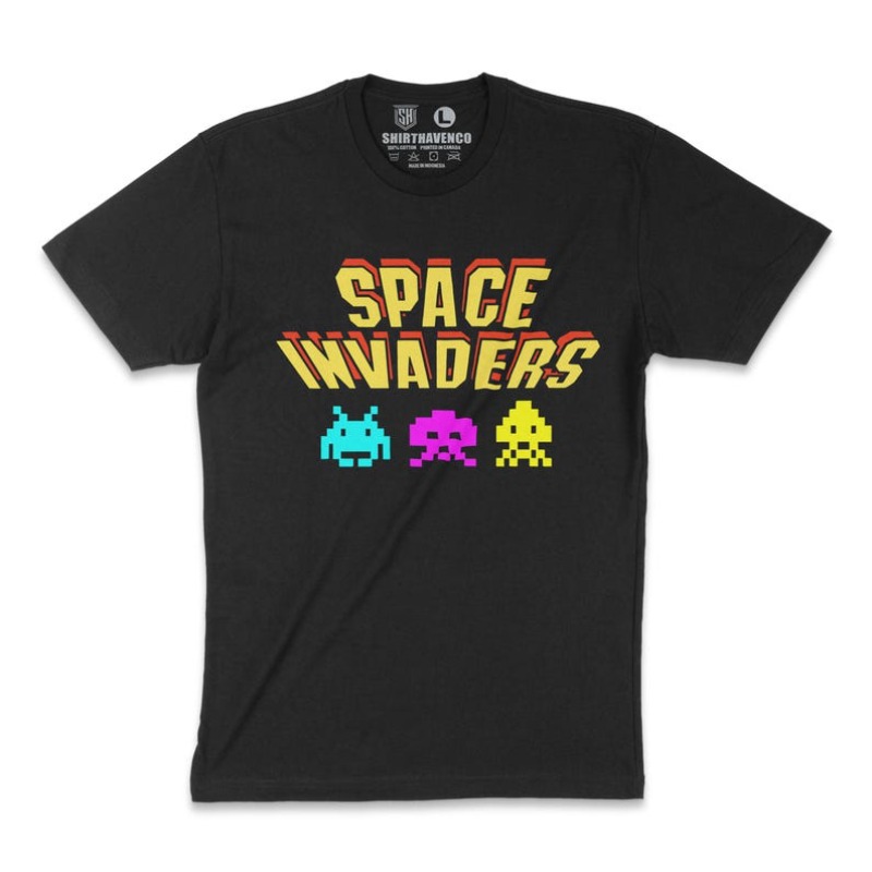 00012759#A-Space Invaders Tshi - Retro Gaming Space ulasan dan harga