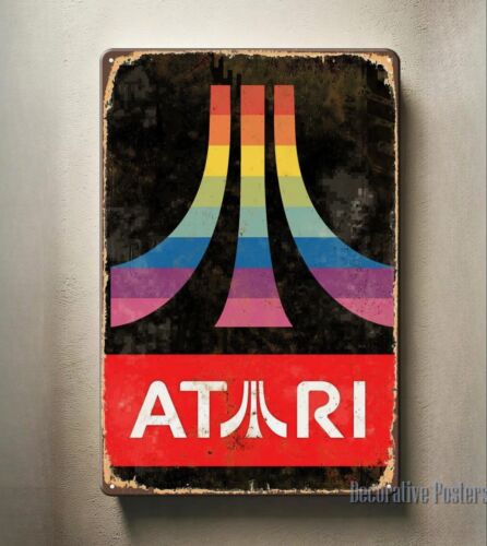 1f,Retro Video Game Metal Post - Retro Gaming Video ulasan dan harga