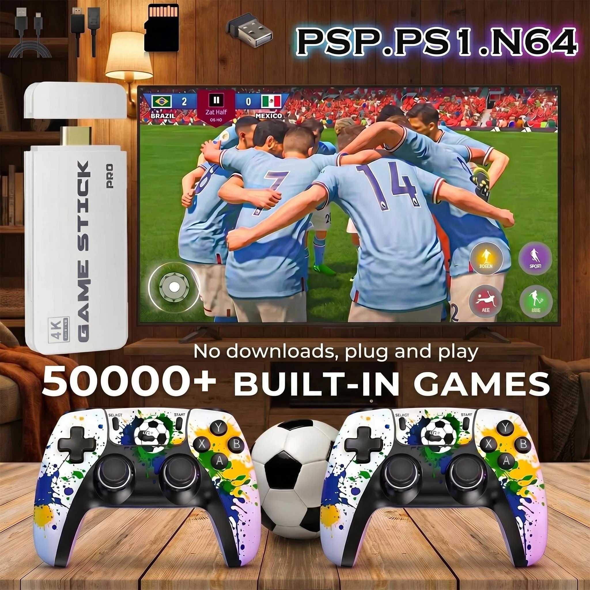 Plug & Play 4K Retro Game Box  - Retro Gaming In 2026 ulasan dan harga