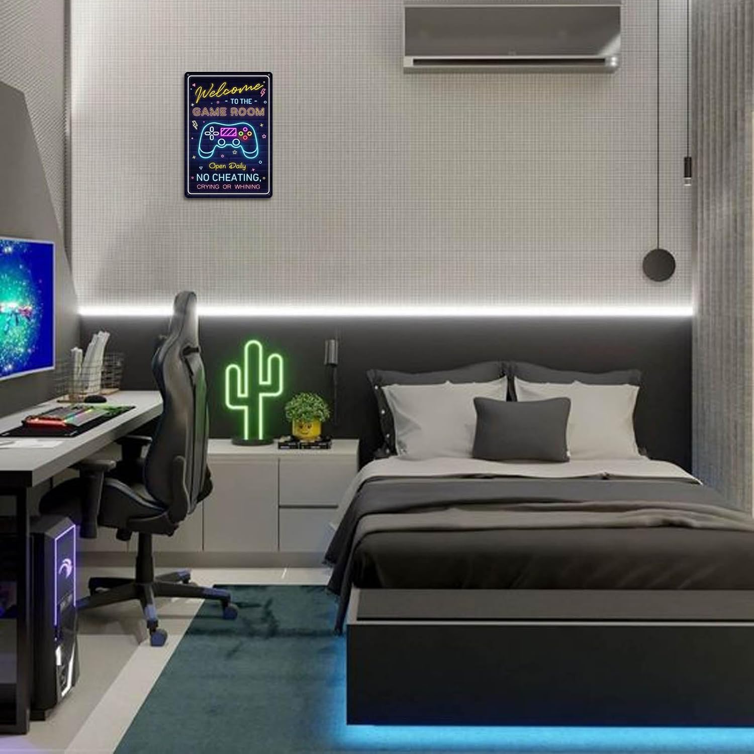 Man Cave Decor Welcome To The  - Retro Gaming Us ulasan dan harga