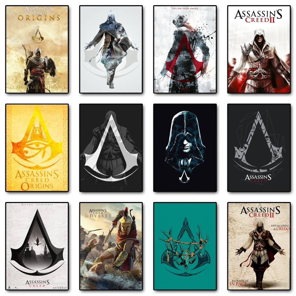 Game A-Assassins C-CreedES Pos - Retro Gaming Gif ulasan dan harga