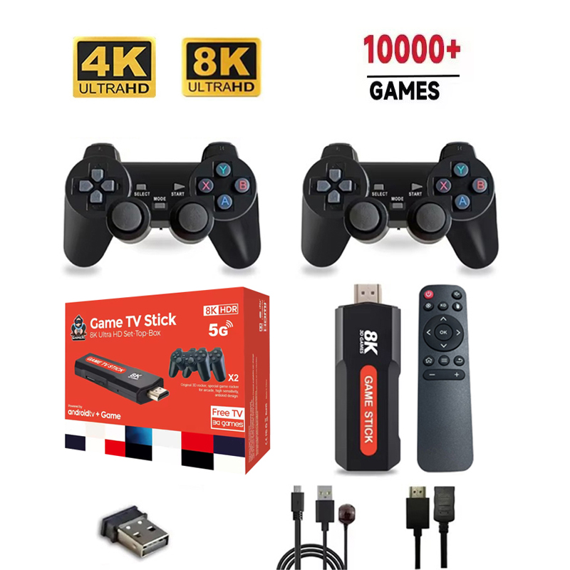 X2 Game Stick HD 4K 8K 3D Cons - Retro Gaming Xbox ulasan dan harga