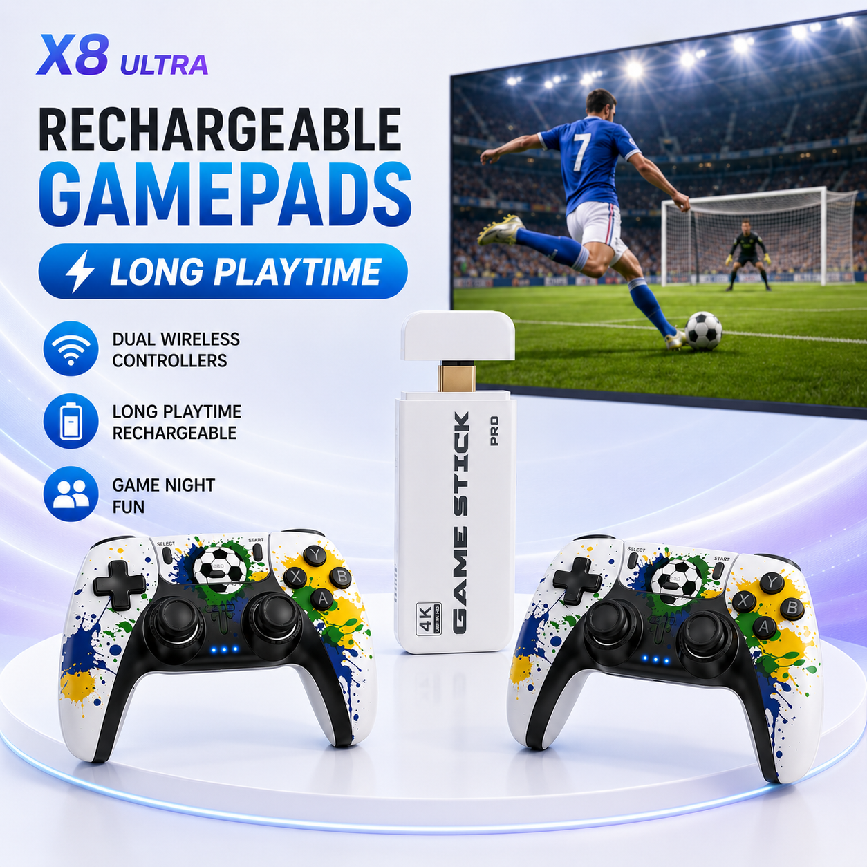 4K Retro Gaming Player New Mod - Retro X8 Gaming Console ulasan dan harga