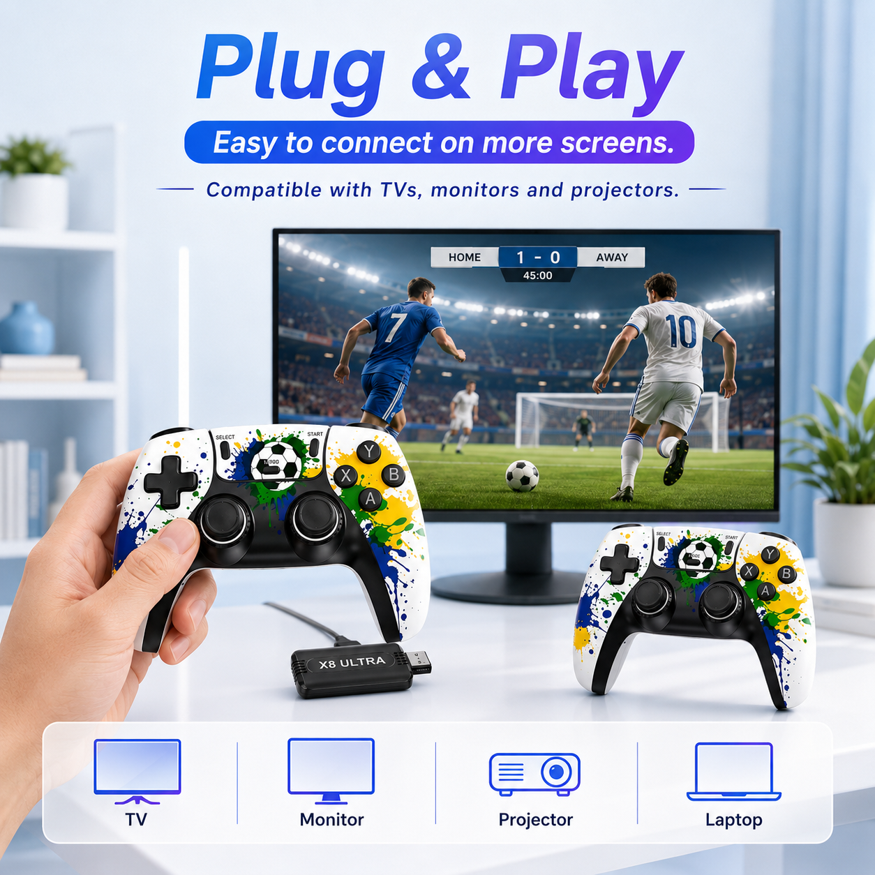 4K Retro Gaming Player New Mod - Retro X8 Gaming Console ulasan dan harga