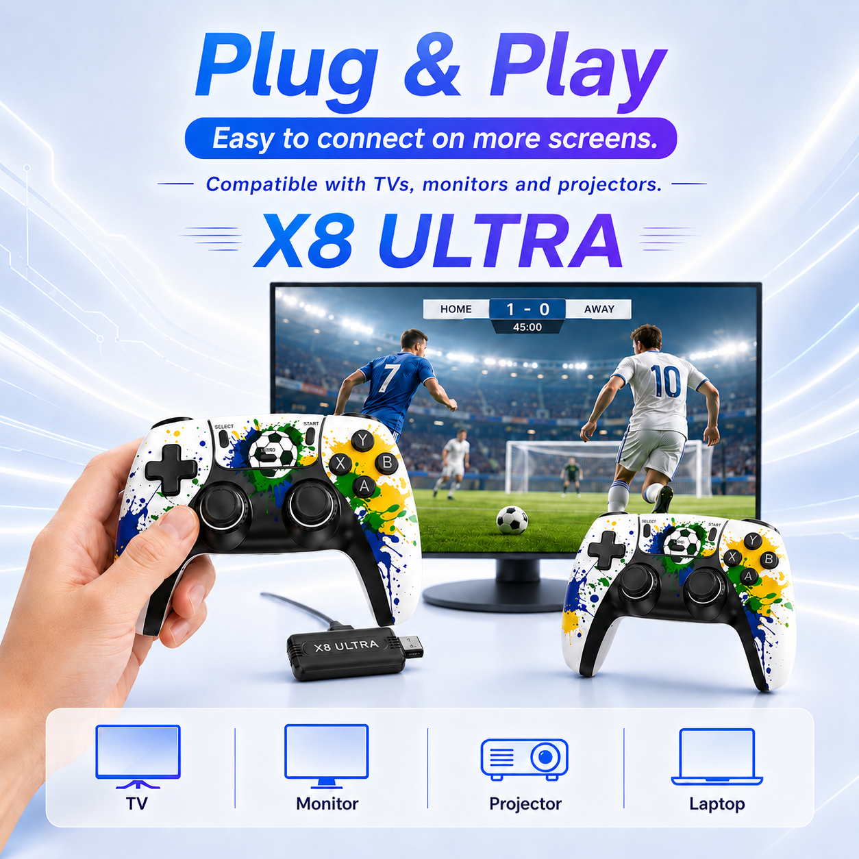 X8 Ultra Retro Game Console Er - Retro X8 Gaming Console ulasan dan harga