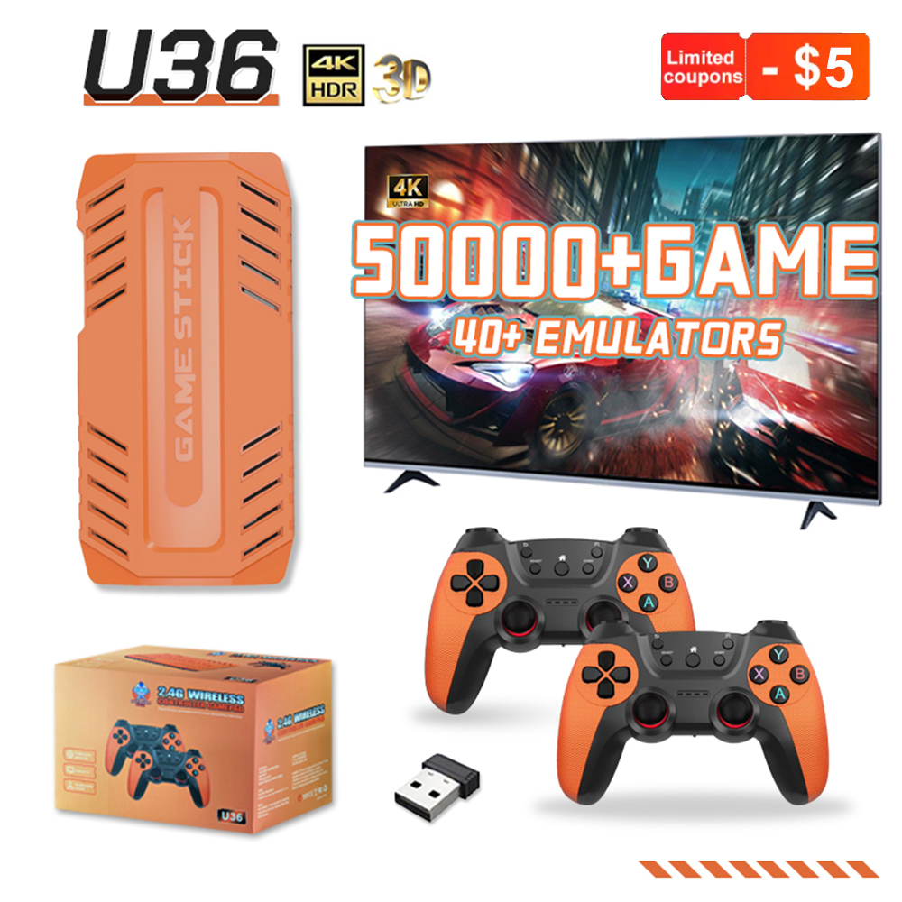 U36 Wireless Game Stick Retro  - Retro Gaming Hdmi Stick ulasan dan harga