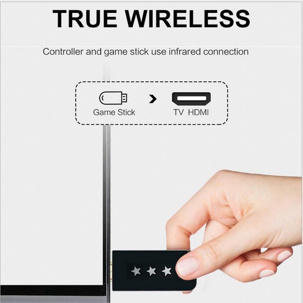 High definition HDMI wireless  - Retro Gaming Hdmi Stick ulasan dan harga