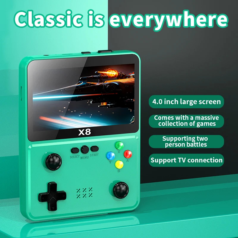 X8 Retro Handheld Game Console - Retro X8 Gaming Console ulasan dan harga